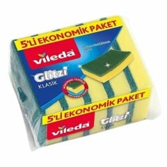 VİLEDA YEŞİL SÜNGER 5'Lİ EKO PAKET