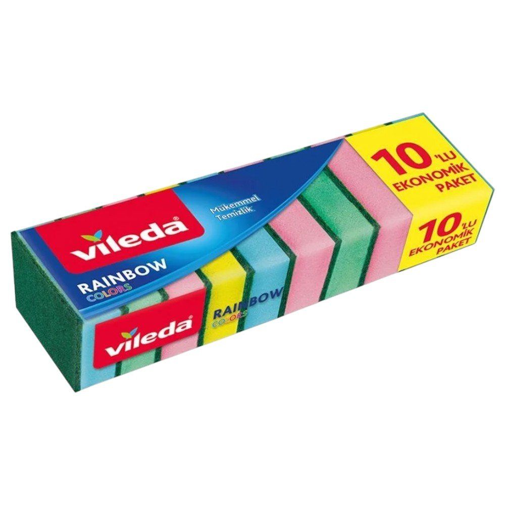 VİLEDA RAINBOW  SÜNGER  10'LU PAKET