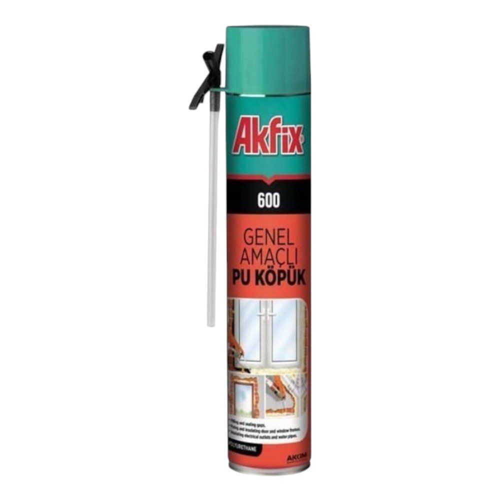 AKFİX KÖPÜK PU PİPETLİ 600 GR