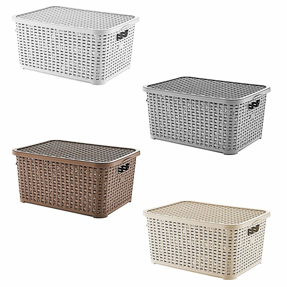 PLASTART SEPET RATTAN KAPAKLI NO:3 SP296