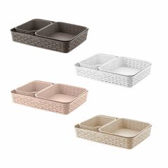 PLASTART SEPET RATTAN SML 3 LÜ SET SP215