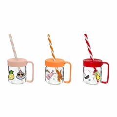 HEREVİN BOROSİLİKAT KULPLU CAM BARDAK 3 LÜ 200ML