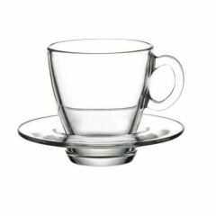 PAŞABAHÇE AQUA FİNCAN SET 4 PRÇ 215CC 95040