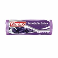 FLOPPY 1434 BÜZGÜLÜ ÇÖP POŞETİ 10 LU ORTA BOY