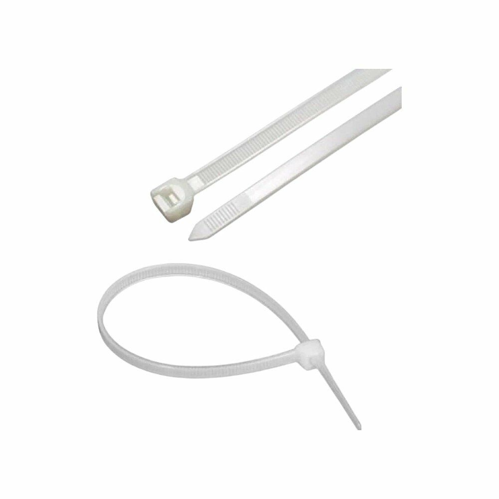 DMAX DMX-4313 CIRT KELEPÇE 3.6*150MM 25Lİ  BEYAZ