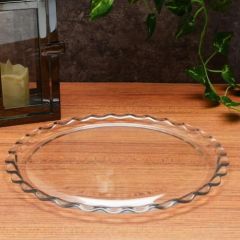 PAŞABAHÇE PATISSERIE CAM SERVİS TABAK 26 CM 10673