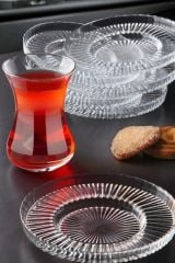 RİVA CAM ÇAY TABAK