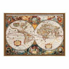 ONUR T108 17TH CENTRUY WORLD MAP 2000 PRÇ PUZZLE