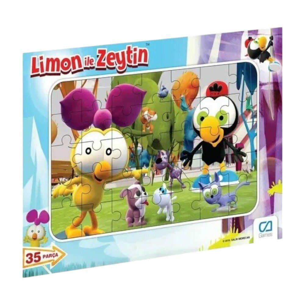 CA 5082 LİMON İLE ZEYTİN 35 PRÇ. PUZZLE