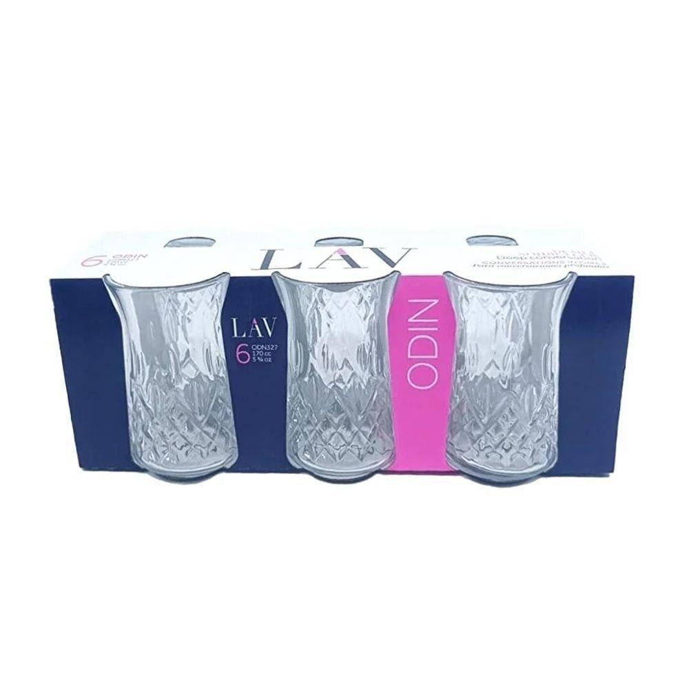 LAV ODİN ÇAY BARDAK 6 LI ODN327E