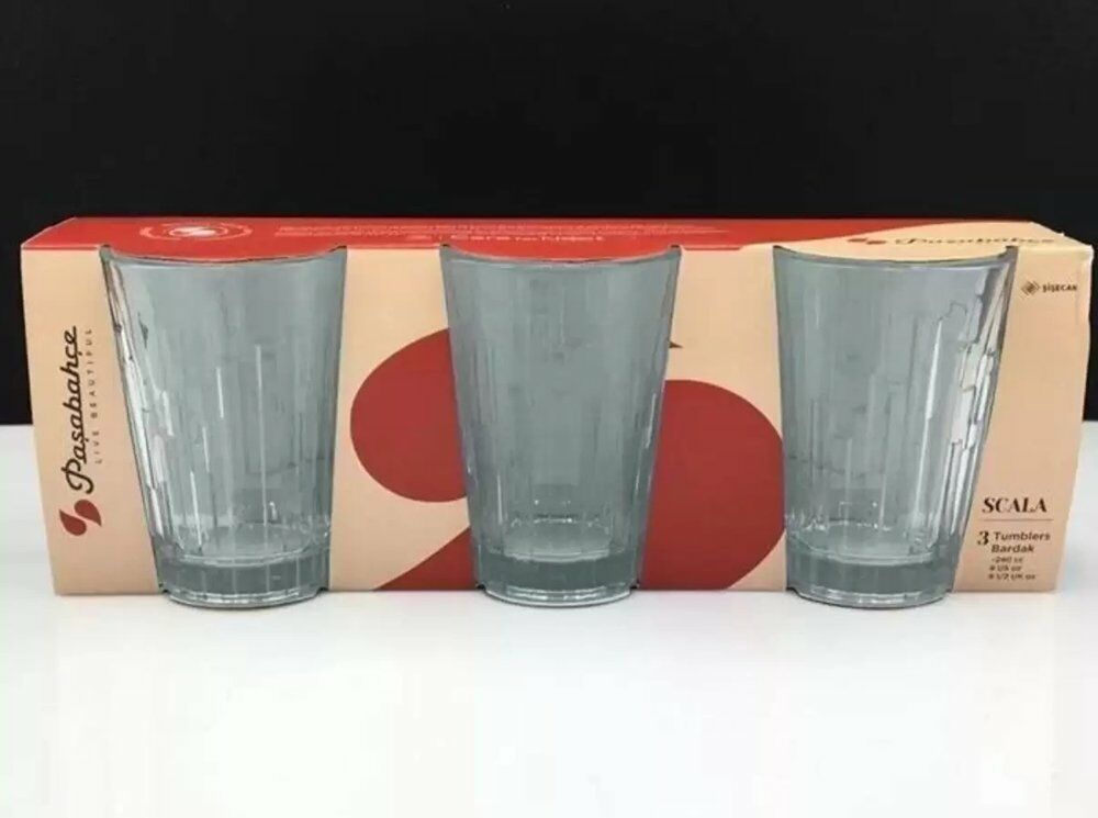 PAŞABAHÇE SCALA SU BARDAK 240CC 3LÜ 520282