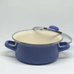 ALEV İSTANBUL 3 LÜ EMAYE TENCERE SET 12 -14-16 CM