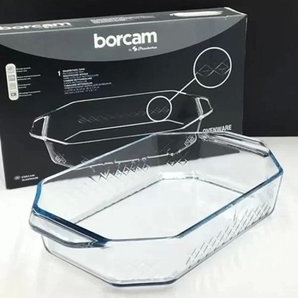PAŞABAHÇE BORCAM DİKDÖRTGEN TEPSİ 59974