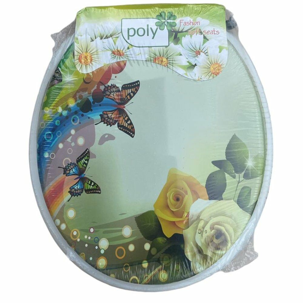 POLY KLOZET KAPAK YUMUŞAK DESENLİ ET-001