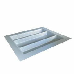 MOKKA 3 BÖLMELİ ÇEKMECE İÇİ KEPÇELİK GRİ 42*49CM