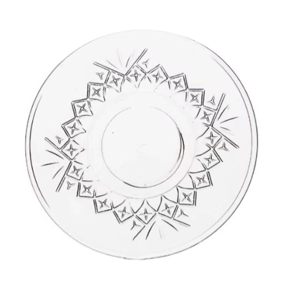 PAŞABAHÇE TIMELESS ÇAY TABAK 6 LI 54751
