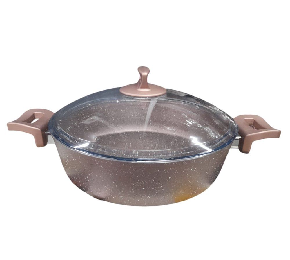 EVAXHOME 28CM GRANİT BASIK TENCERE