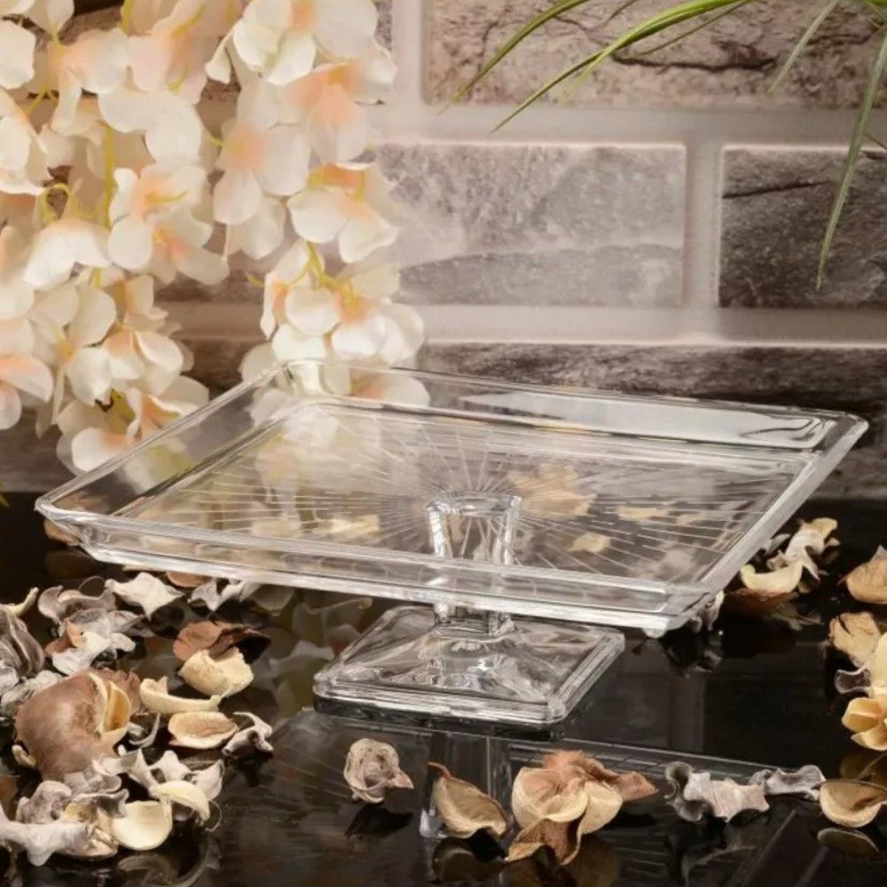 PAŞABAHÇE SERVİS TABAK AYAKLI MADLEN KARE 950007
