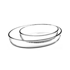 PAŞABAHÇE BORCAM 2'LI OVAL TEPSİ 159033