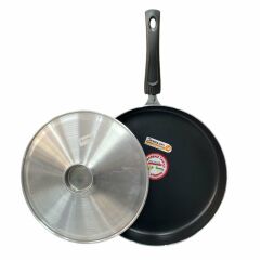 GREBLON MEŞHUR KARADENİZ TEFLON TAVA KAPAKLI 34 CM