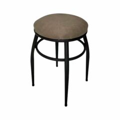 METAL AYAKLI SABİT RENKLİ TABURE