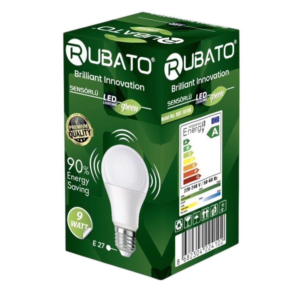 RUBATO RBT-200 TORCH SENSÖRLÜ LED AMPUL 9 WATT