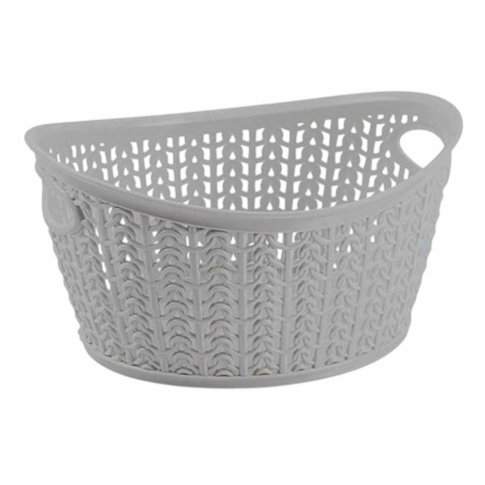 ÜÇSAN ÖRGÜ DESENLİ OVAL SEPET 3,3 L M1167