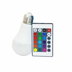 ELİT LED RGB KUMANDALI LED AMPUL EL01Y
