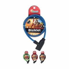KSMART K-0834 ANAHTARLI BİSİKLET KİLİDİ İNCE