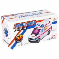 CEREN 89-1189 PİLLİ IŞIKLI VE SESLİ AMBULANS
