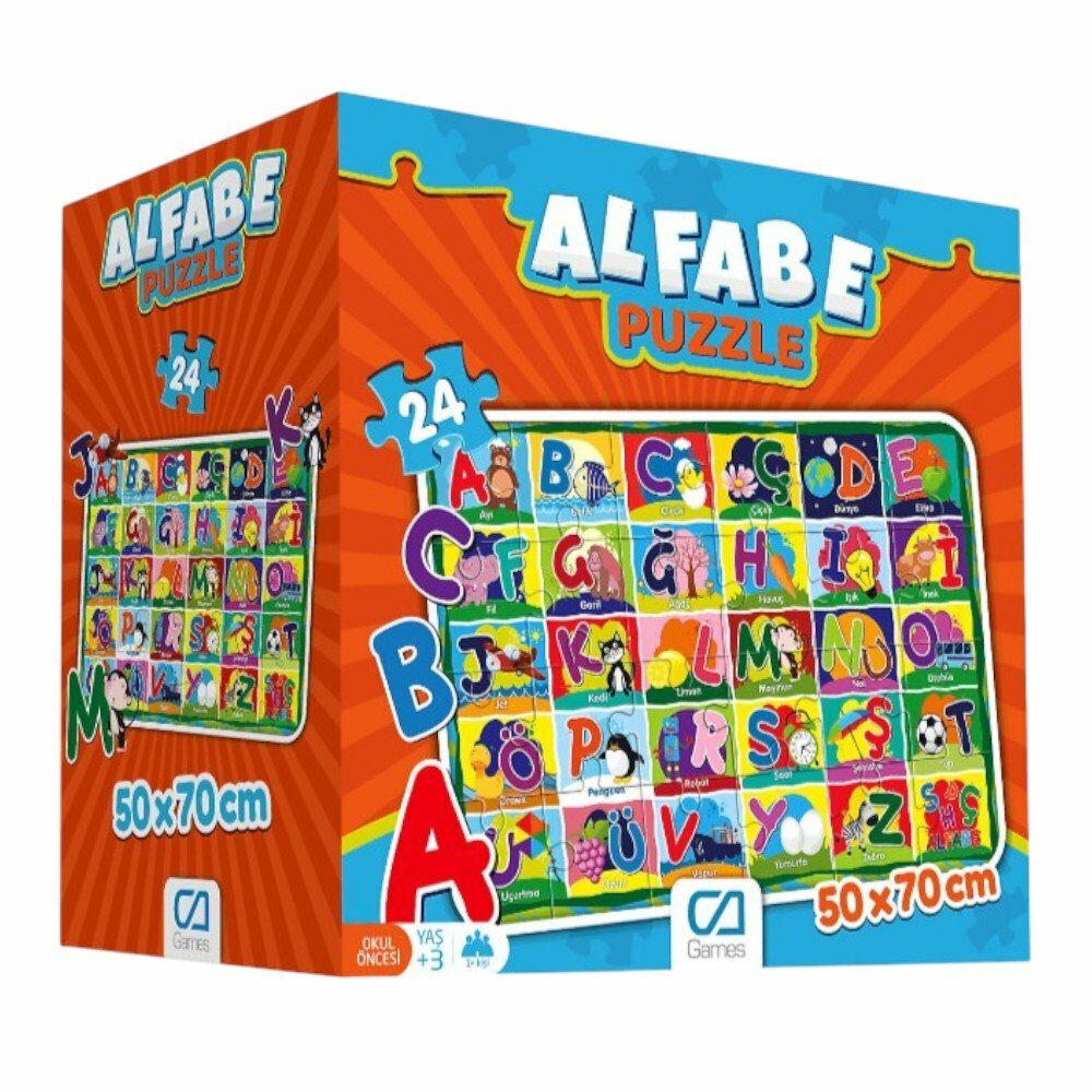 ALFABE YER PUZZLE 24 PARÇA CA5027