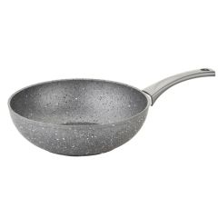 OMS GREY GRANİT WOK TAVA 28X9 CM 3211