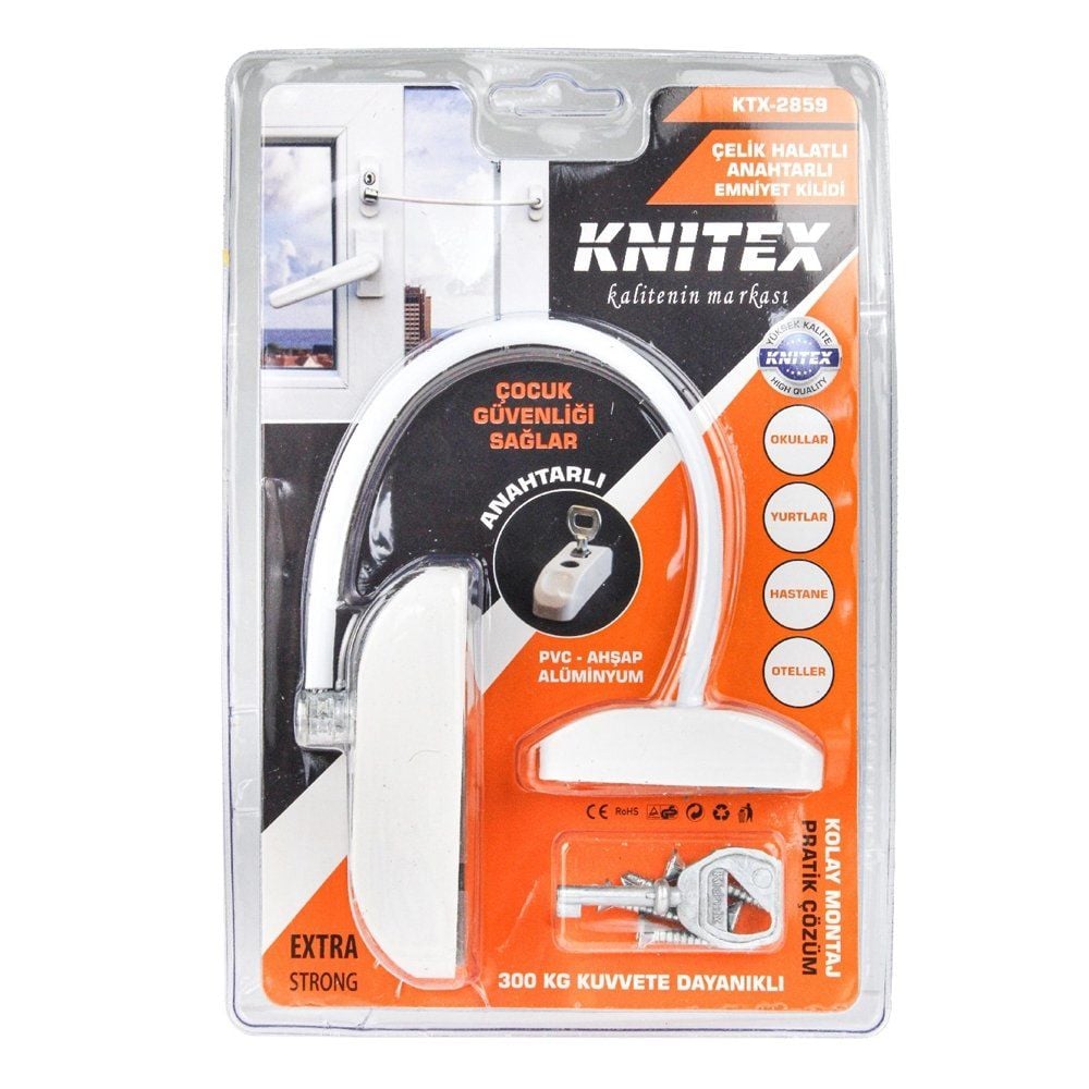KNITEX KTX-2859 ANAHTARLI EMNİYET KİLİDİ
