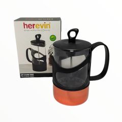 HER EVİN 600 CC BAKIR DESENLİ FRENCH PRESS