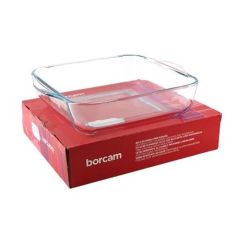 PAŞABAHÇE BORCAM KARE TEPSİ KULPLU 59034