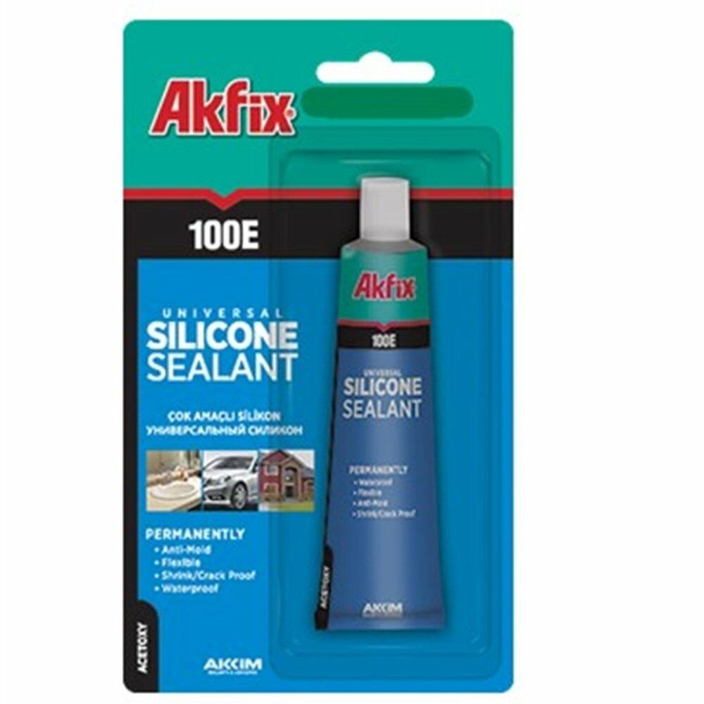 Akfix SA112 Silikon Tüp 50ml Beyaz