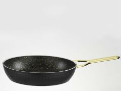 LİNES GRANİT TAVA ALTIN KULP 30 CM TM0020