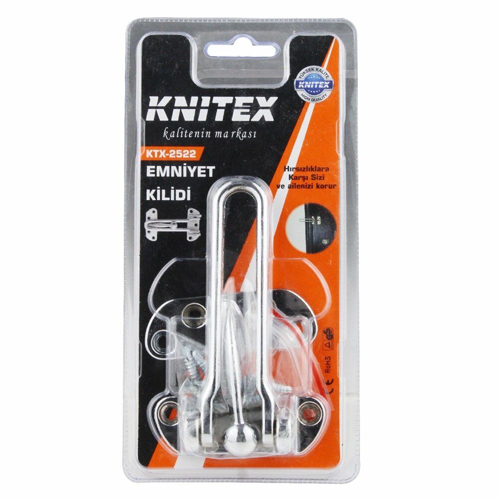 KNITEX KTX-2522 ÇELİK KAPI EMNİYET KİLİDİ