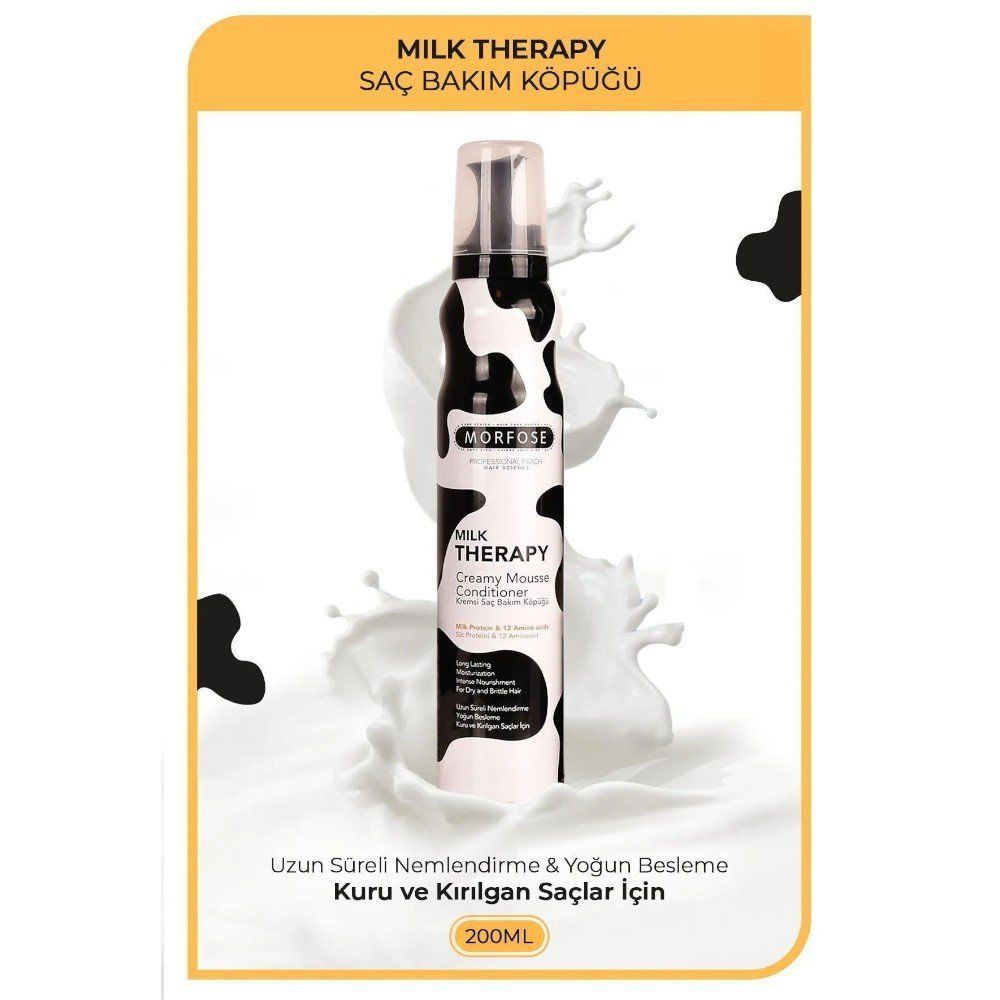 MORFOSE MILK THERAPHY SAÇ KÖPÜĞÜ 200ML FE215