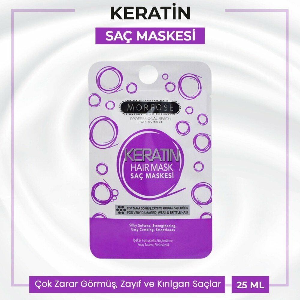 MORFOSE SAÇ MASKESİ  KERATİN 25 ML FE226