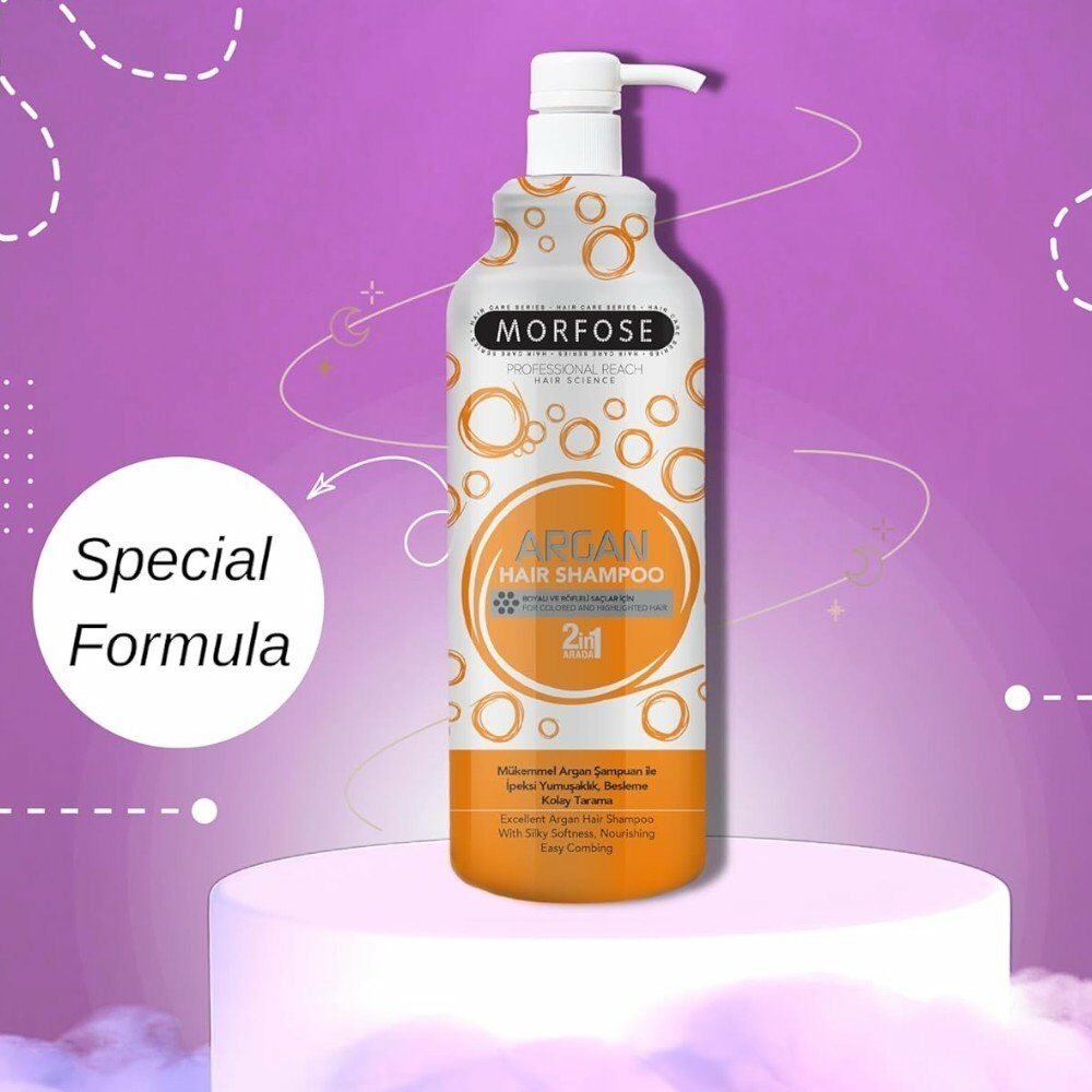 MORFOSE ŞAMPUAN ARGAN TURUNCU 1000 ML FE229