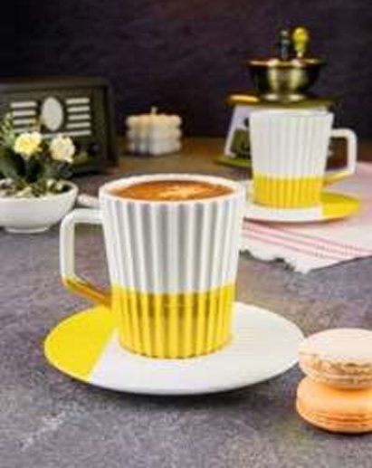 DORELİNE GROOVE NESCAFE FİNCANI SARI