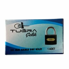 TUĞRA ÇELİK ASMA KİLİT 20 MM