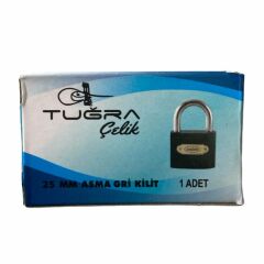 TUĞRA ÇELİK ASMA KİLİT 25 MM