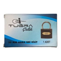 TUĞRA ÇELİK ASMA KİLİT 50 MM