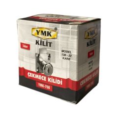YUMA ÇEKMECE KİLİT KARE YMK708
