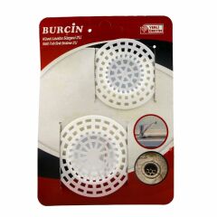 BURÇİN LAVABO KÜVET SÜZGECİ 2 Lİ