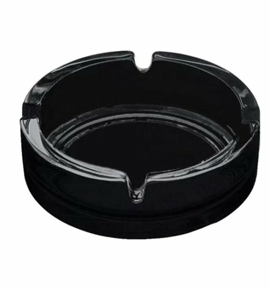 PAŞABAHÇE SİYAH CAM KÜLLÜK 2Lİ 54036