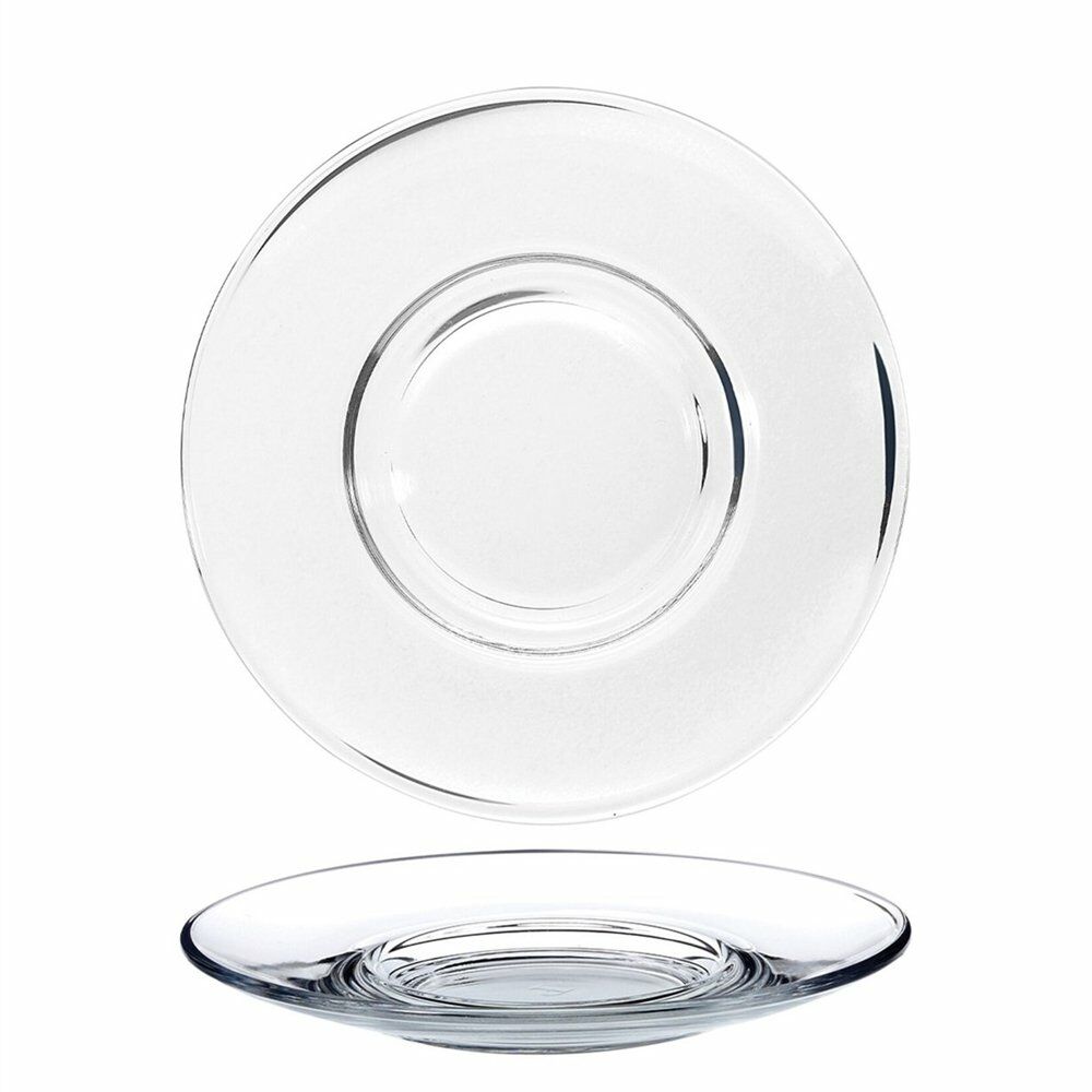 PAŞABAHÇE 126MM HEYBELİ 6LI ÇAY TABAK 54391