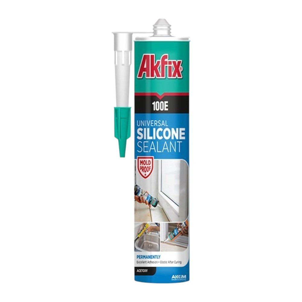 AKFİX SİLİKON 280ML ŞEFFAF SA041